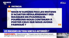 Nous ne pouvons pas acheter des masques en pharmacie, peut-on porter ceux que nous avons fabriqué? 