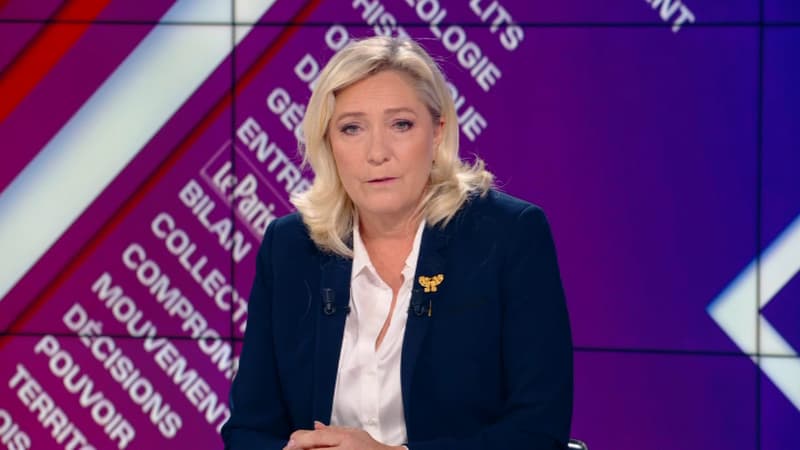 Marine Le Pen demande 
