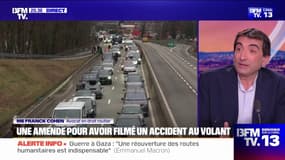 109 automobilistes ont reçu une amende pour avoir filmé un accident de camion sur l'A9