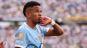 L'ailier brésilien de Manchester City Savihno, le 26 juin 2025 à Orlando