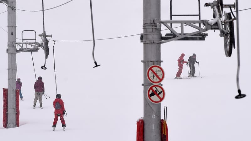 Dans la station des Deux-Alpes, où s'est produit le drame, le 14 janvier.