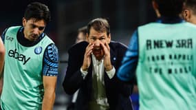 Rudi Garcia lors du match entre Naples et la Fiorentina (1-3, 8e journée de Serie A), le 8 octobre 2023