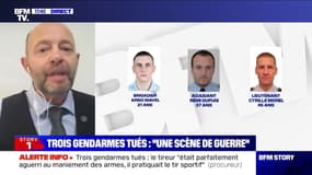 Trois gendarmes tués: pour Marc Rollang, capitaine de gendarmerie, "contre l'embuscade, on ne peut pas faire grand-chose"