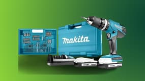 Ce coffret perceuse-visseuse de Makita est à prix réduit chez ManoMano