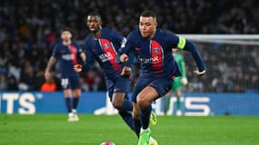 Kylian Mbappé lors de Real Sociedad-PSG (1-2, Ligue des champions), le 5 mars 2024