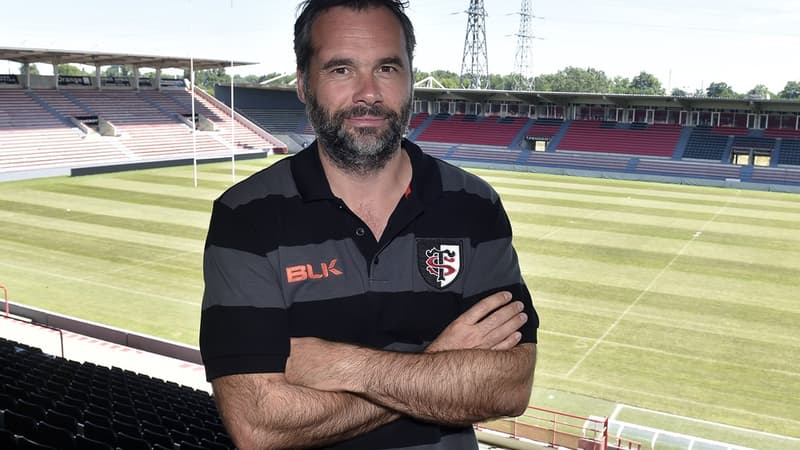 Ugo Mola, le nouvel entraîneur du Stade Toulousain
