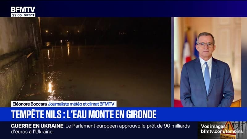 Bruno André, préfet du Lot-et-Garonne, détaille le dispositif mis en place avant l'arrivée de la tempête Nils