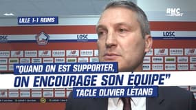 Lille 1-1 Reims : "Quand on est supporter, on encourage son équipe" tacle Létang