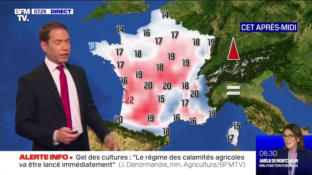 La Meteo Pour Ce Vendredi 9 Avril 2021