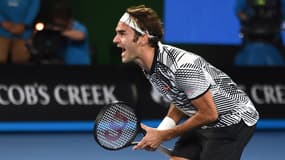 Roger Federer vainqueur de l'Open d'Australie