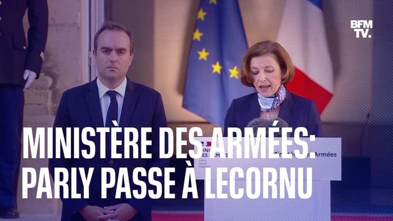 Ministère des Armées: Sébastien Lecornu succède à Florence Parly
