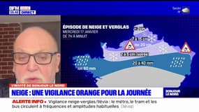 Neige: une vigilance orange pour la journée de ce mercredi