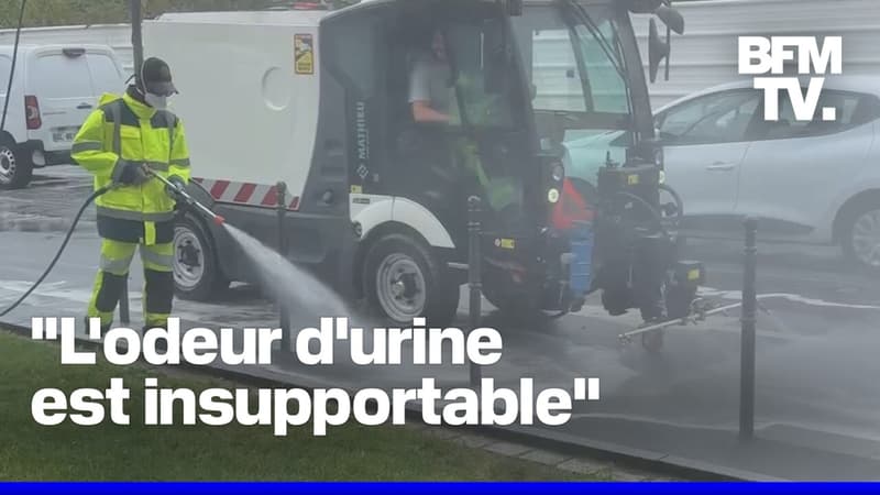 La mairie de Villeneuve-Saint-Georges (Val-de-Marne) utilise depuis le mois de mai un spray bubble-gum pour masquer les odeurs d'urine dans sa ville