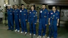 Les six volontaires de la mission Mars500