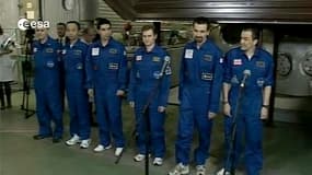 Les six volontaires de la mission Mars500