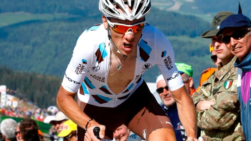 John Gadret en montagne, son terrain de jeu privilégié.