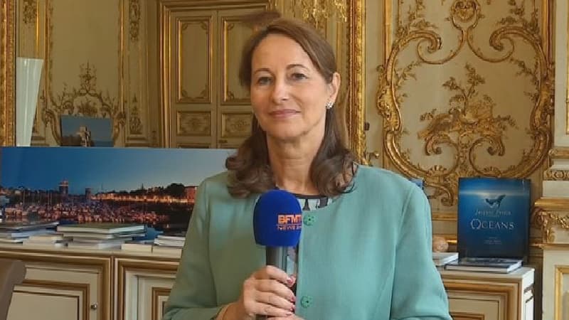 Ségolène Royal, ce vendredi.