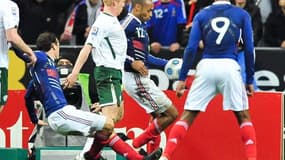 France-Irlande, en novembre 2009