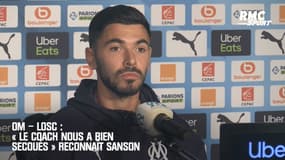 OM – Losc : « Le coach nous a bien secoués » reconnaît Sanson