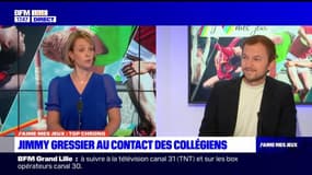 J'aime mes jeux du mercredi 25 octobre - Jimmy Gressier au contact des collégiens