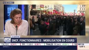 SNCF, fonctionnaires: mobilisation en cours 
