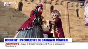 Rosheim: les coulisses du carnaval vénitien