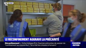 En Seine-Saint-Denis, les demandes d'aides alimentaires explosent depuis la reprise du confinement