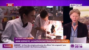 Anne-Sophie Pic, la gastronomie française dans l'espace