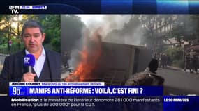 Manifestation contre la réforme des retraites à Paris: "Les dégâts ont été peu importants", indique Jérôme Coumet, maire DVG du 13e arrondissement de Paris