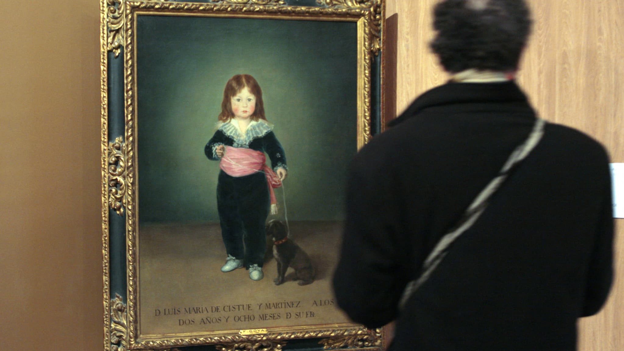 "Luis Maria de Cistue y Martinez" de Francisco de Goya, le 21 février 2009 au Grand Palais, pendant une exposition consacrée à la collection d'Yves Saint Laurent et Pierre Bergé.