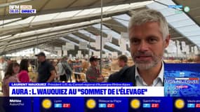 Laurent Wauquiez au Sommet de l'élevage à Clermont-Ferrand