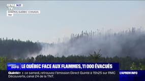 Le Canada touché par des violents incendies, 11.000 personnes évacuées au Québec