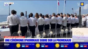 Nice: hommage aux victimes de l'attentat du 14-Juillet 2016