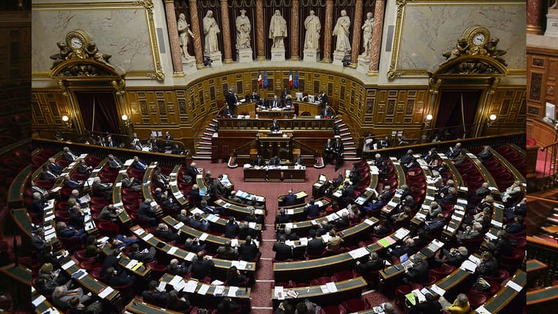 Le Sénat réuni le 20 novembre 2015 pour évoquer l'état d'urgence.