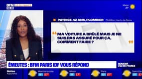 Émeutes en Île-de-France: que faire si son véhicule a été incendié?