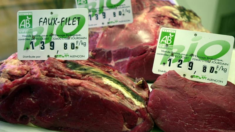 L’an dernier, les ventes de viande bio ont progressé de 10%. (Photo d'illustration)