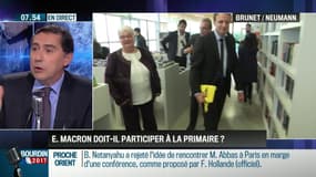 Brunet & Neumann: Emmanuel Macron doit-il participer à la primaire de la gauche ? - 08/12