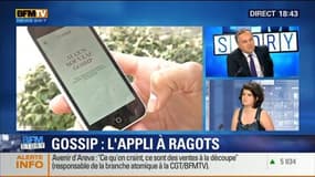 Najat Vallaud-Belkacem a mis en garde contre l'application "Gossip" 