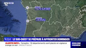 Le sud-ouest se prépare au passage de la tempête Domingos