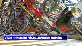 Vélos : pénurie de pièces, les ventes freinés  - 06/09