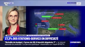 Carburants: Agnès Pannier-Runacher note "une légère amélioration depuis hier"