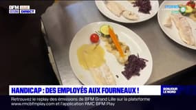 Villeneuve-d'Ascq: des employés en situation de handicap aux fourneaux