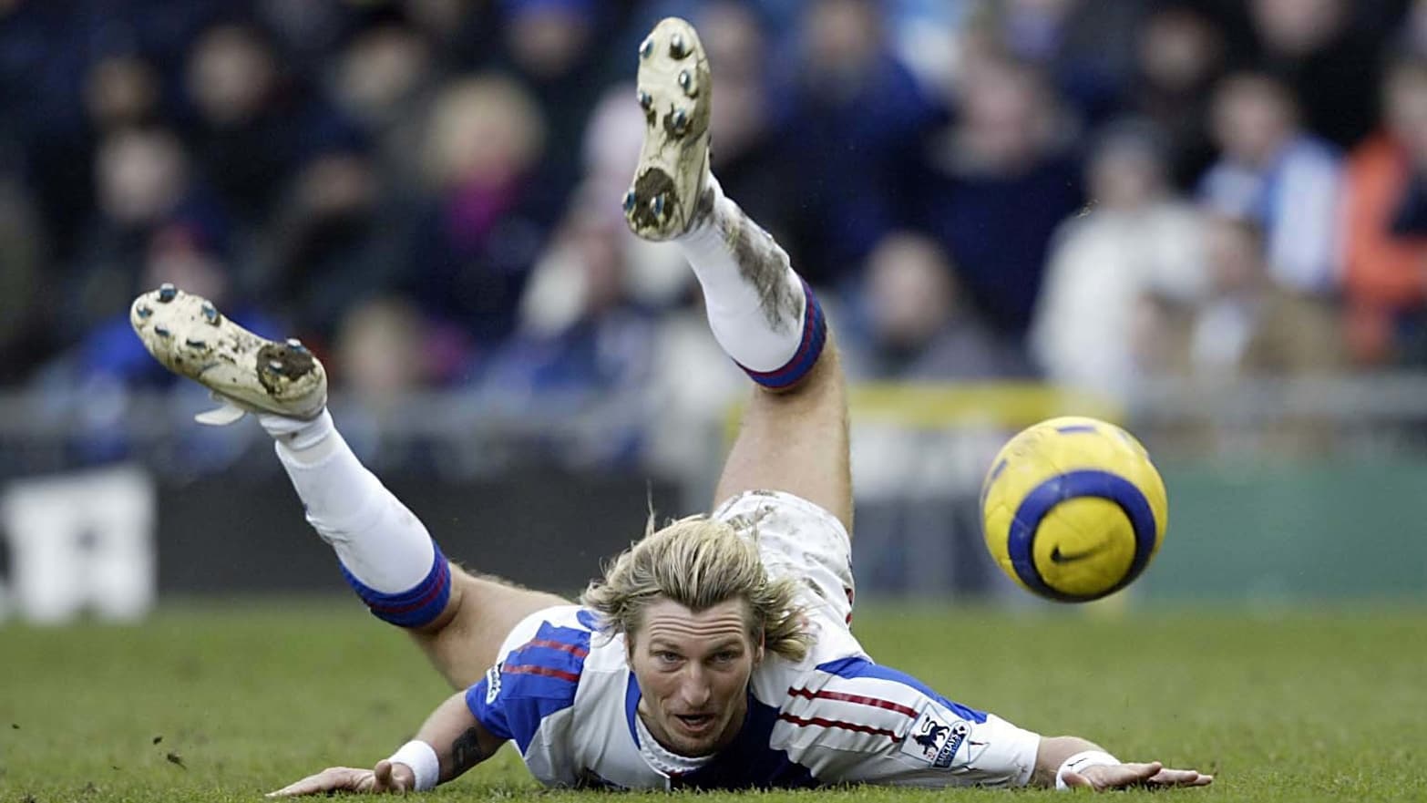 Robbie Savage quand il évoluait en Premier League. Robbie Savage quand il évoluait en Premier League.
