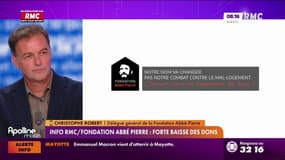 EXCLU RMC/ La Fondation Abbé Pierre lance un appel aux dons: "Il faut qu'il y ait un sursaut"