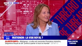 Ségolène Royal: "Je suis indépendante des appareils politiques et parfois je suis considérée à gauche comme trop à droite" 