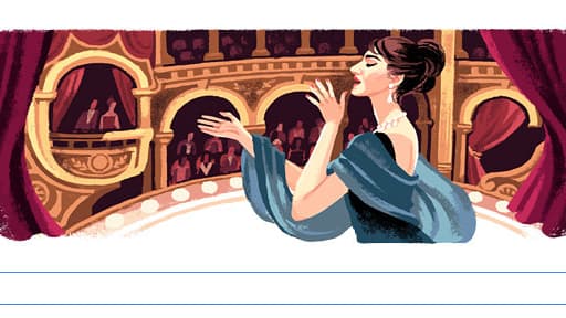 La cantatrice Maria Callas est née le 2 décembre 1923