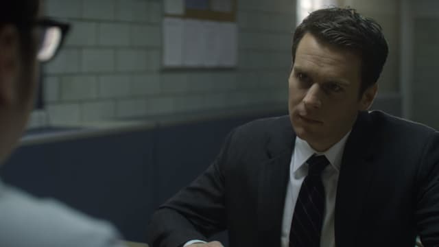 Jonathan Groff dans "Mindhunter"