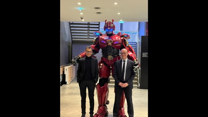 Un robot aux Grands Prix de l'Industrie