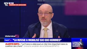 Oleksii Reznikov, ministre de la Défense ukrainien: "Nous pensons que la Russie a mobilisé 500.000 hommes"