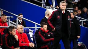 Le staff de Manchester United